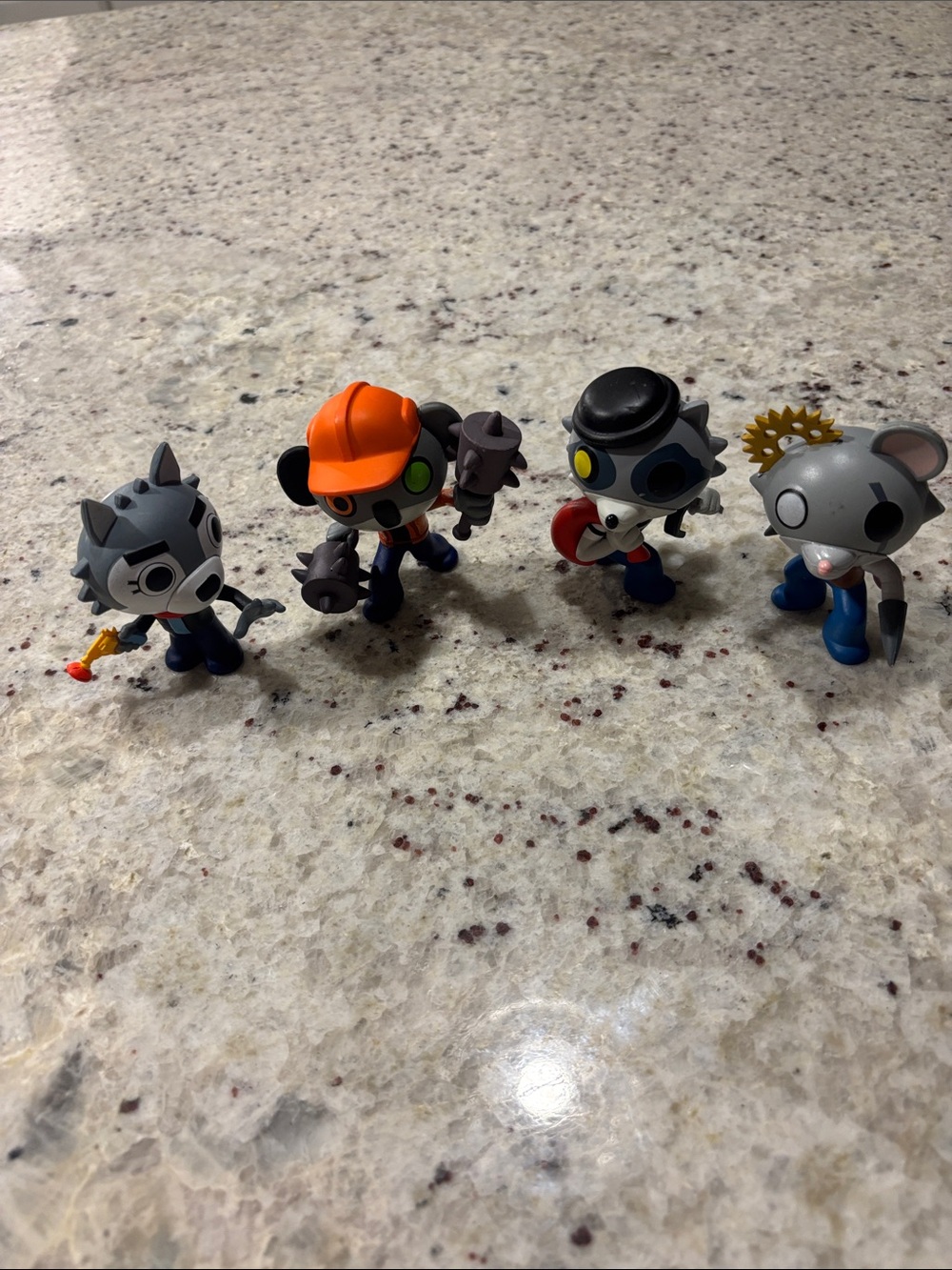 Roblox Piggy Mystery Robot Animal Builder Toy Set - Gray & Orange